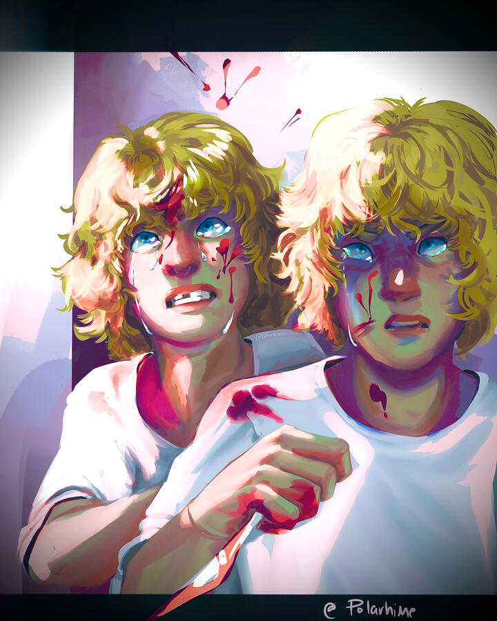 julian and judas, scene illustration